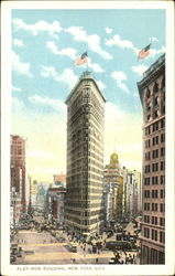 Flat-Iron Building New York City, NY Postcard Postcard
