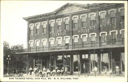 New Talmage Hotel Postcard