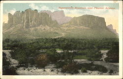 Superstition Mountain Postcard