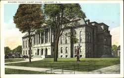 Niagara County Court House Postcard