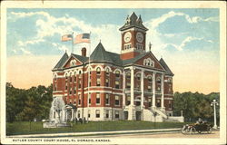 Butler County Court House Postcard