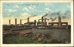 Sewer Pipe And Tile Plant Postcard