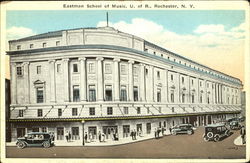 Eastman School Of Music, U. Of R. Postcard