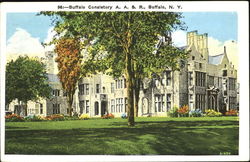 Buffalo Consistory A. A. S. R. New York Postcard Postcard
