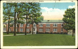 National Military Home Postcard