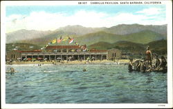 Cabrillo Pavilion Santa Barbara, CA Postcard Postcard
