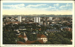Bird's Eye View Of Chattanooga Bird's Eye View Of Chattanooga