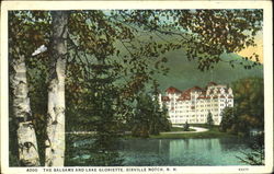 The Balsams And Lake Gloriette Dixville Notch, NH Postcard Postcard