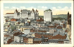 Bird's Eye View From Cathedral Tower Postcard