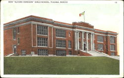 New Alvaro Obregon Girls School Tijuana, Mexico Postcard Postcard