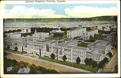 General Hospital Toronto, ON Canada Ontario Postcard Postcard