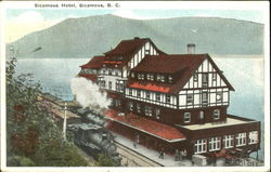 Sicamous Hotel British Columbia Canada Postcard Postcard