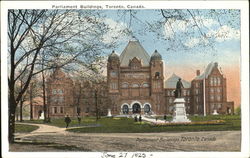 Parliament Buildings Toronto, ON Canada Ontario Postcard Postcard