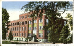Sherbrooke Protestant Hospital Quebec Canada Postcard Postcard