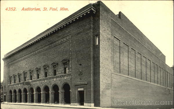 Auditorium St. Paul Minnesota