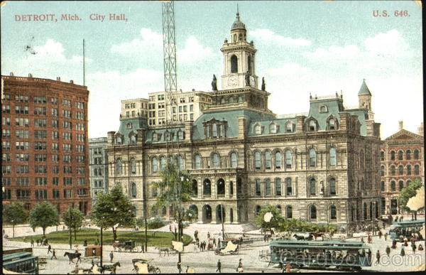 City Hall Detroit Michigan