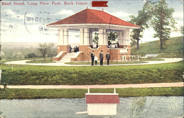 Band Stand Long View Park Rock Island Illinois