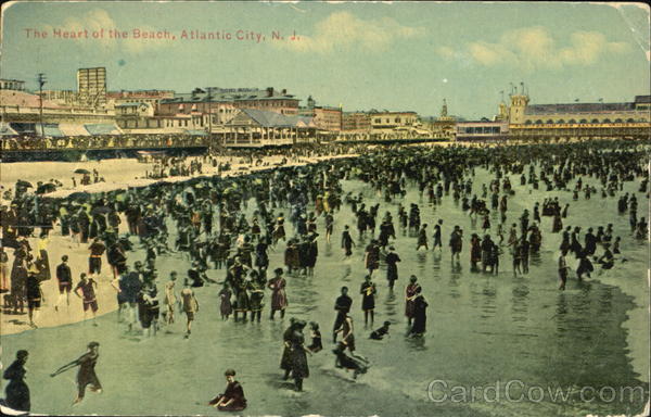 The Heart Of The Beach Atlantic City New Jersey