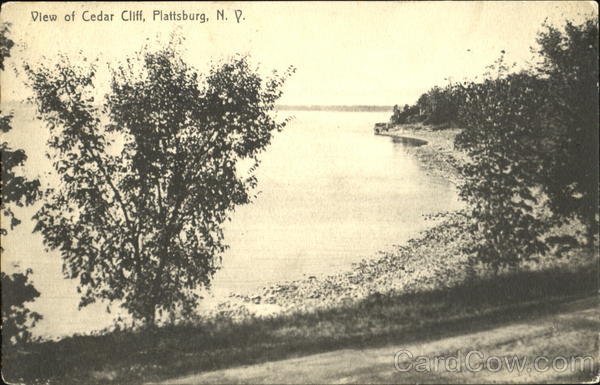 View Of Cedar Cliff Plattsburgh New York