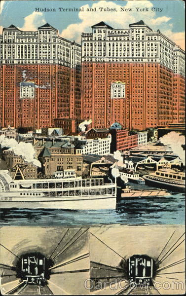 Hudson Terminal And Tubes New York City