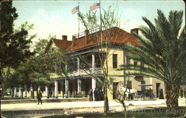 U. S. Post Office & Custom House St. Augustine Florida