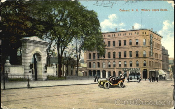 White's Opera House Concord New Hampshire