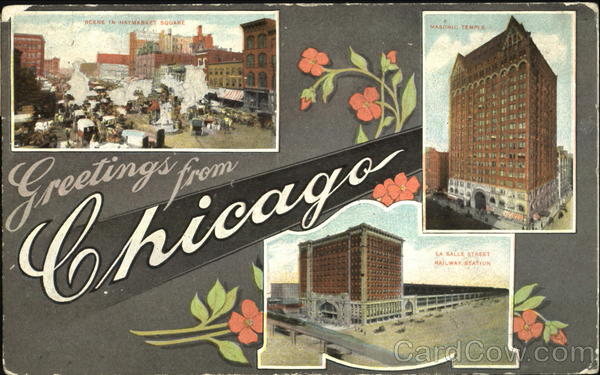 Greeting From Chicago Illinois