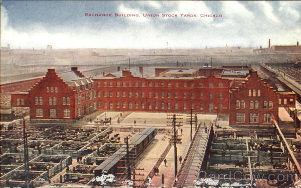 Exchange Building Union Stock Yards Chicago Illinois