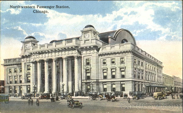 Northwestern Passenger Station Chicago Illinois