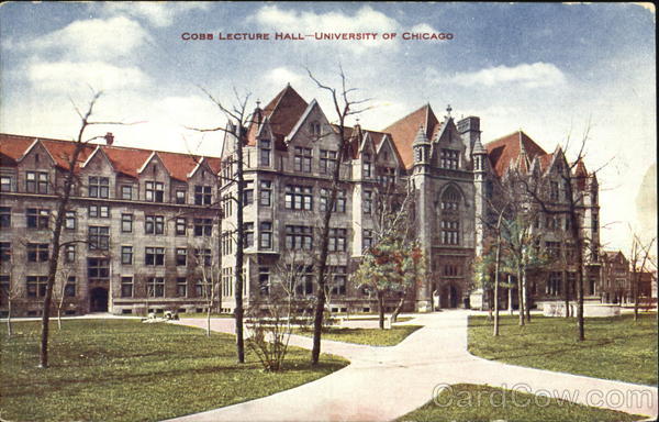 Cobb Lecture Hall, University of Chicago Illinois