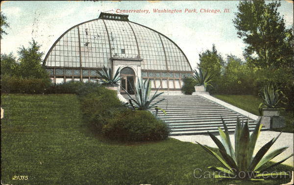 Conservatory, Washington Park Chicago Illinois