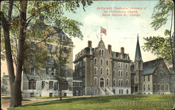 McCormick Theological Seminary Of The Presbyterian Church, North Halsted St Chicago Illinois