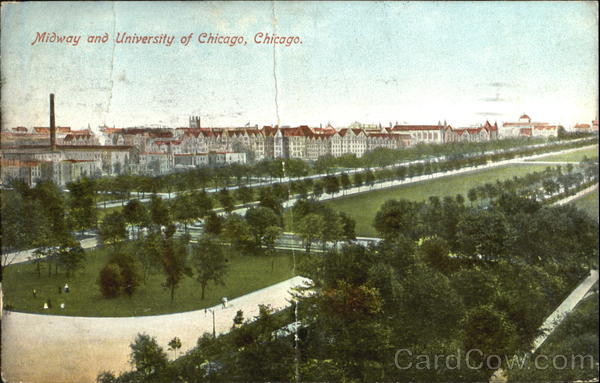 Midway And University Of Chicago Illinois