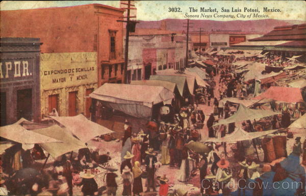 The Market San Luis Potosi Mexico