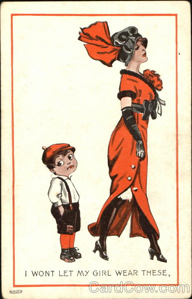 I Wont Let My Girl Wear These Comic, Funny