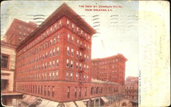 The New St. Charles Hotel Postcard