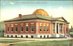 Carnegie Free Library Postcard