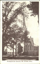 Presbyterian Church Mount Gilead, OH Ontario Postcard Postcard
