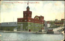 Amphidrome From Portage Lake Houghton, MI Postcard Postcard