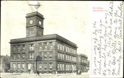 City Hall Rockford, IL Postcard Postcard