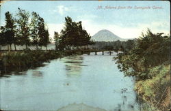 Mt. Adams From The Sunnyside Canal Scenic, WA Postcard Postcard