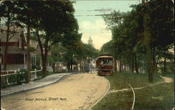 Onset Avenue Massachusetts Postcard Postcard