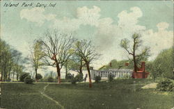 Island Park Gary, IN Postcard Postcard