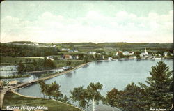 Naples Village Maine Postcard Postcard