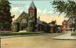 Unitarian Church Concord, NH Postcard Postcard