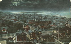 Bird's Eye View Of Atlantic City Postcard