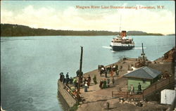 Niagara River Line Steamer Postcard
