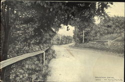 Mountain Drive, Mt Holly Park Postcard