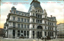 Occupied By Post Office Department Pension Department, United States Court, Lighthouse Department, Signal Service, Post Office Postcard