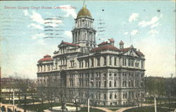 Denver County Court House Postcard